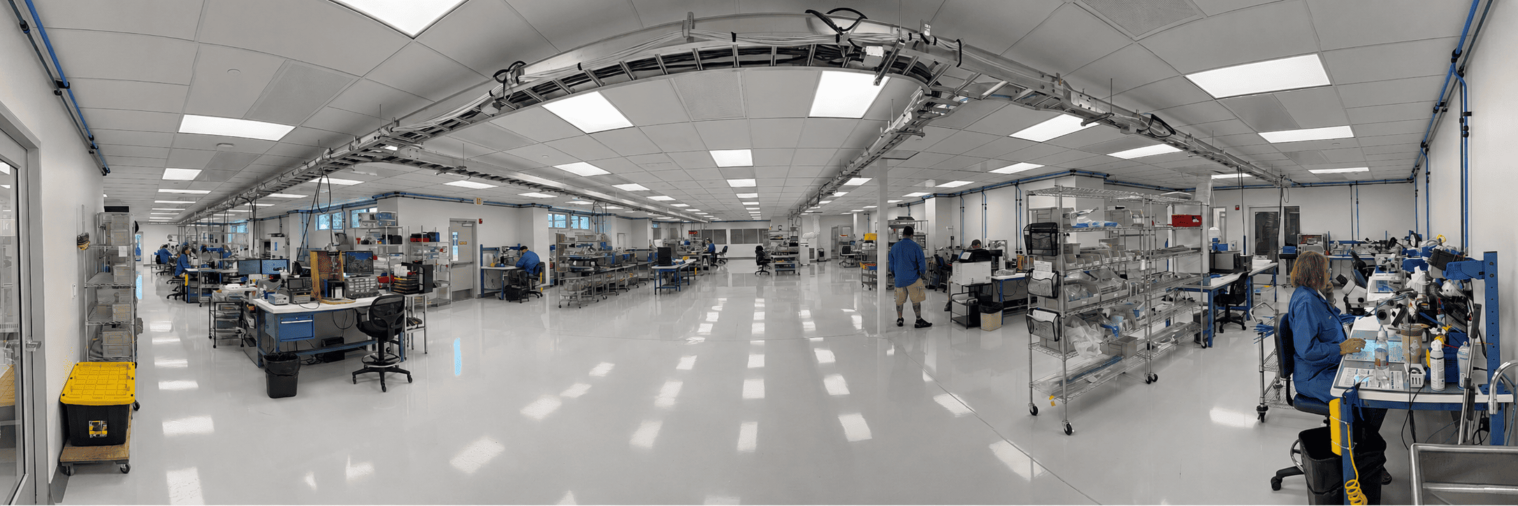 TransducerWorks cleanroom capabilities